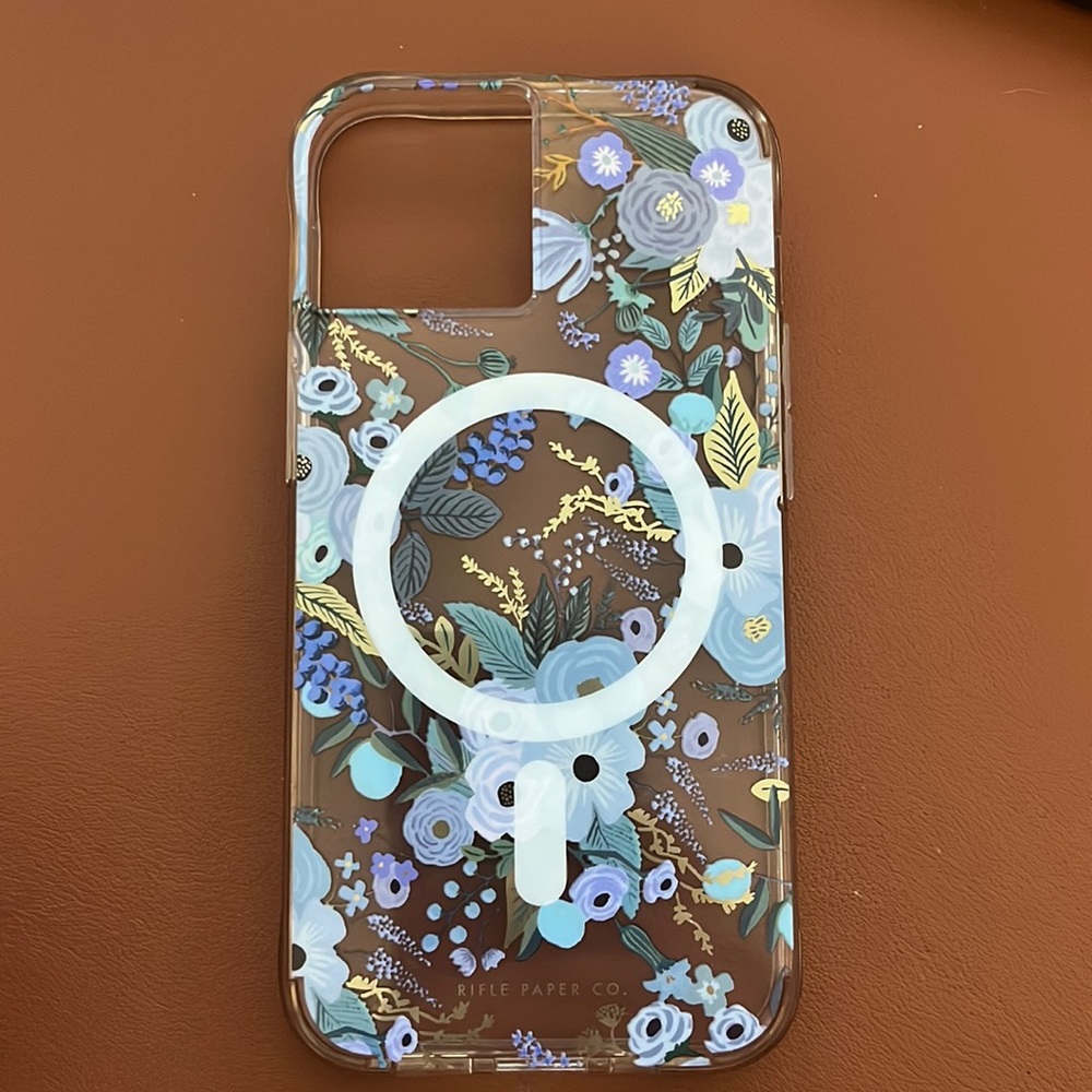 Rifle paper co iPhone 13 case with MagSafe